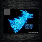 متال پوستر Winter Wyvern از گیم دوتا2 , dota2 با کد E-389