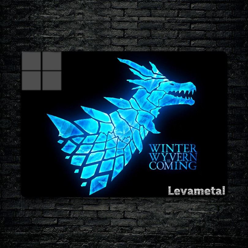 متال پوستر Winter Wyvern از گیم دوتا2 , dota2 با کد E-389