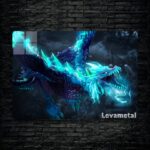متال پوستر Winter Wyvern از گیم دوتا2 , dota2 با کد E-390