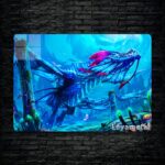 متال پوستر Winter Wyvern از گیم دوتا2 , dota2 با کد E-396