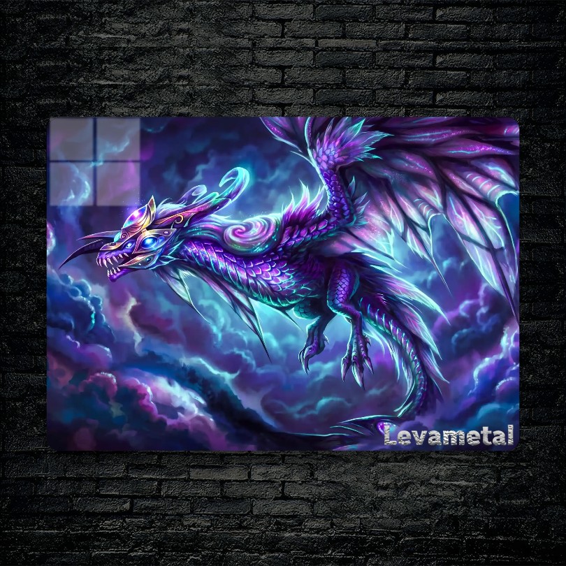 متال پوستر Winter Wyvern از گیم دوتا2 , dota2 با کد E-397