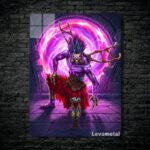 متال پوستر witch doctor از گیم دوتا2 , dota2 با کد E-412