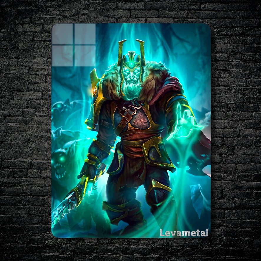 متال پوستر wraith king از گیم دوتا2 , dota2 با کد E-429