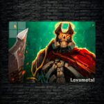 متال پوستر wraith king از گیم دوتا2 , dota2 با کد E-431