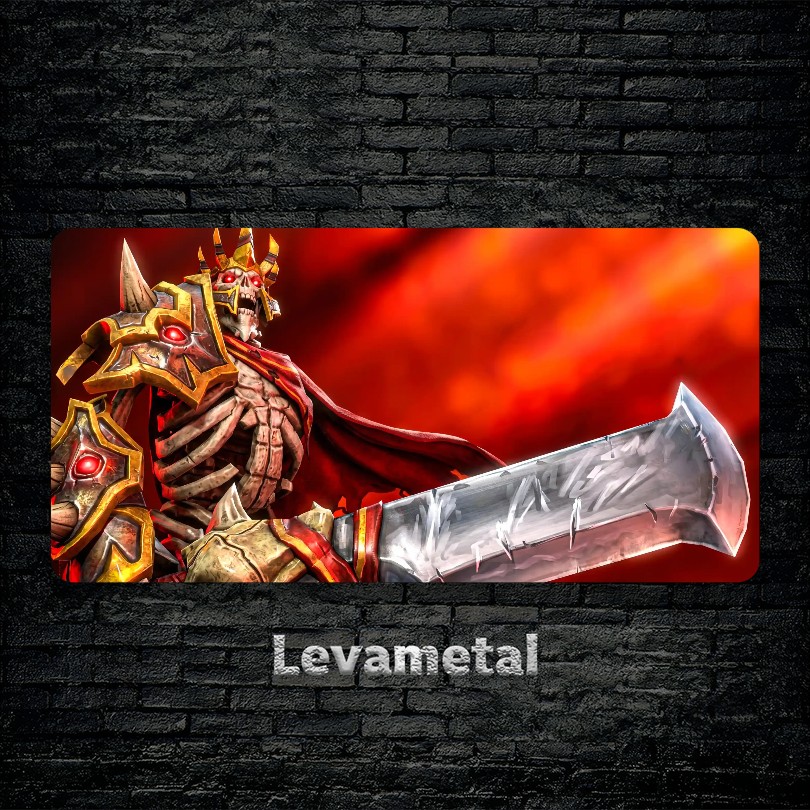 متال پوستر wraith king از گیم دوتا2 , dota2 با کد E-437
