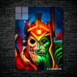 متال پوستر wraith king از گیم دوتا2 , dota2 با کد E-451