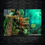 متال پوستر wraith king از گیم دوتا2 , dota2 با کد E-457