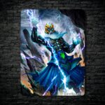 متال پوستر zeus از گیم دوتا2 , dota2 با کد E-459