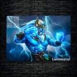 متال پوستر zeus از گیم دوتا2 , dota2 با کد E-461
