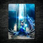 متال پوستر zeus از گیم دوتا2 , dota2 با کد E-462