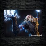متال پوستر zeus از گیم دوتا2 , dota2 با کد E-466