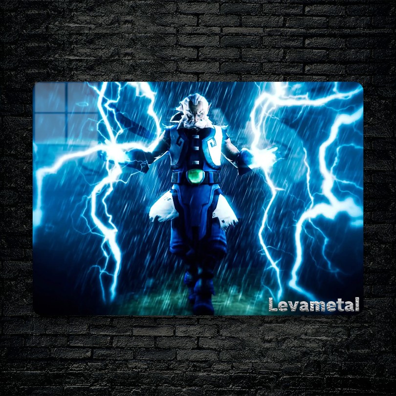 متال پوستر zeus از گیم دوتا2 , dota2 با کد E-467