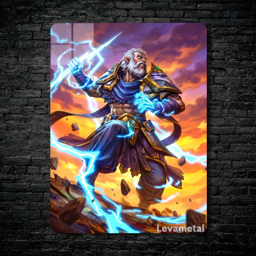 متال پوستر zeus از گیم دوتا2 , dota2 با کد E-471