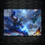 متال پوستر zeus از گیم دوتا2 , dota2 با کد E-478