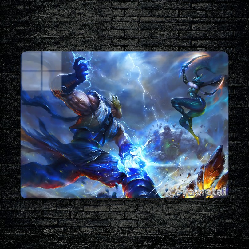 متال پوستر zeus از گیم دوتا2 , dota2 با کد E-478