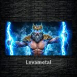 متال پوستر zeus از گیم دوتا2 , dota2 با کد E-481