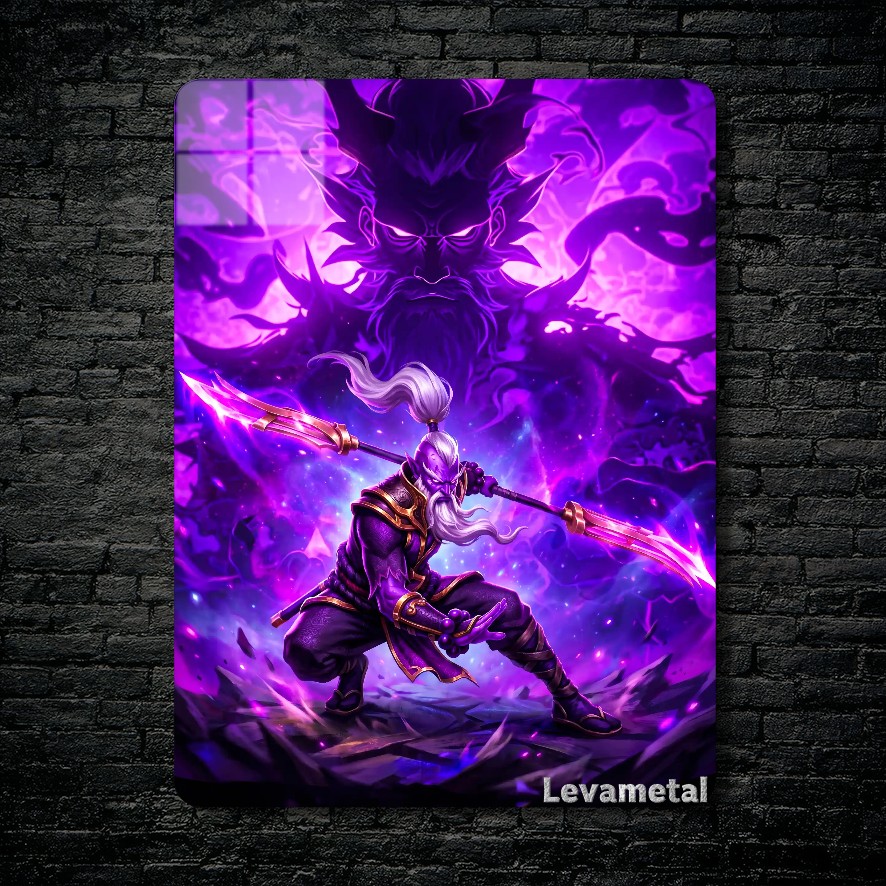 متال پوستر void spirit از گیم دوتا2 , dota2 با کد E-487
