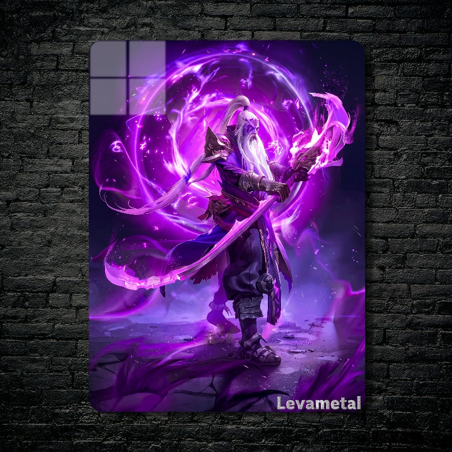متال پوستر void spirit از گیم دوتا2 , dota2 با کد E-489