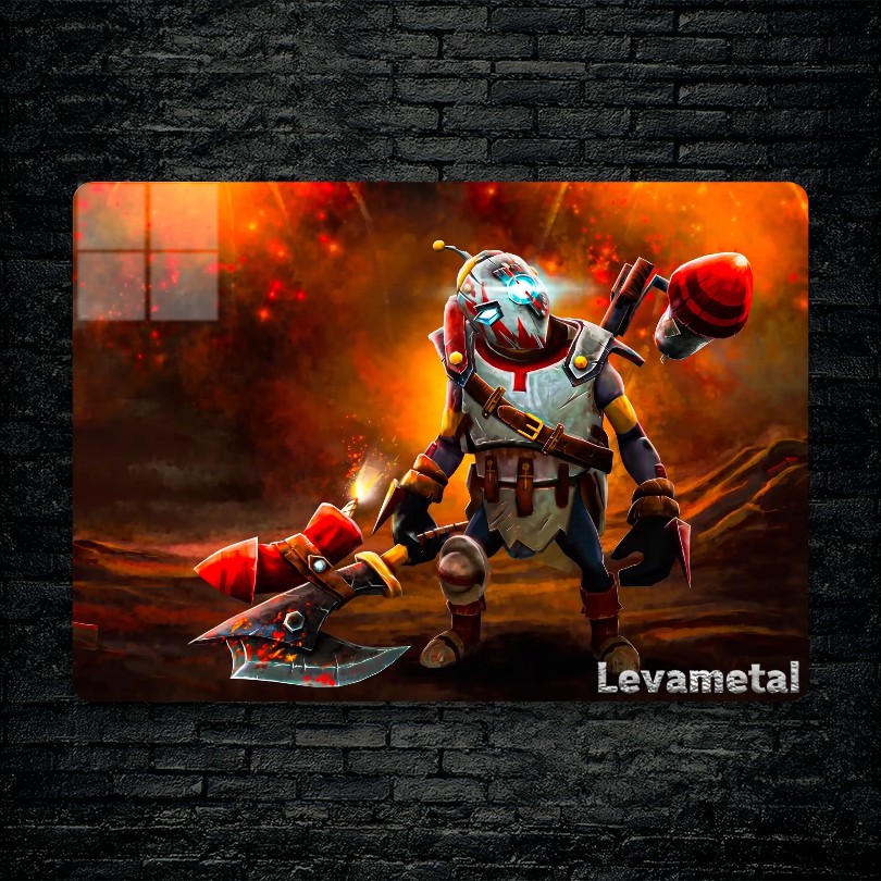 main-mockup-25100-1785331072.jpeg متال پوستر clockwerk از گیم دوتا2 , dota2 با کد E-519