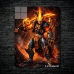 متال پوستر juggernaut از گیم دوتا2 , dota2 با کد E-538