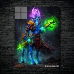 متال پوستر leshrac از گیم دوتا2 , dota2 با کد E-540