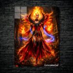 متال پوستر lina از گیم دوتا2 , dota2 با کد E-542