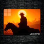 متال پوستر آرتور مورگان Arthur Morgan از بازی رد دد ردمپشن Red Dead Redemption با کد A-193