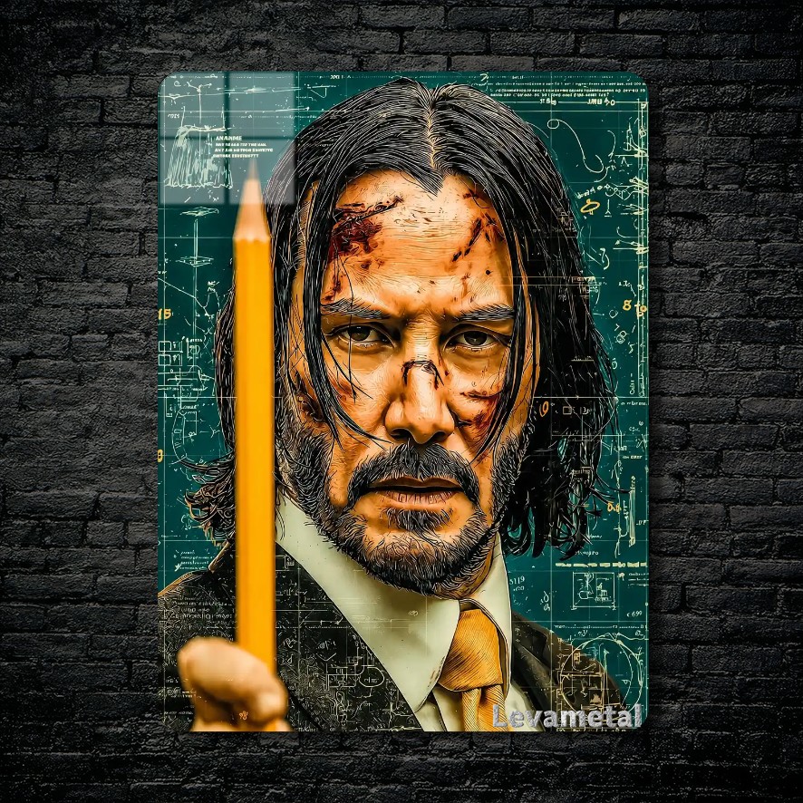 متال پوستر جان ویک jhon wick با کد E-550