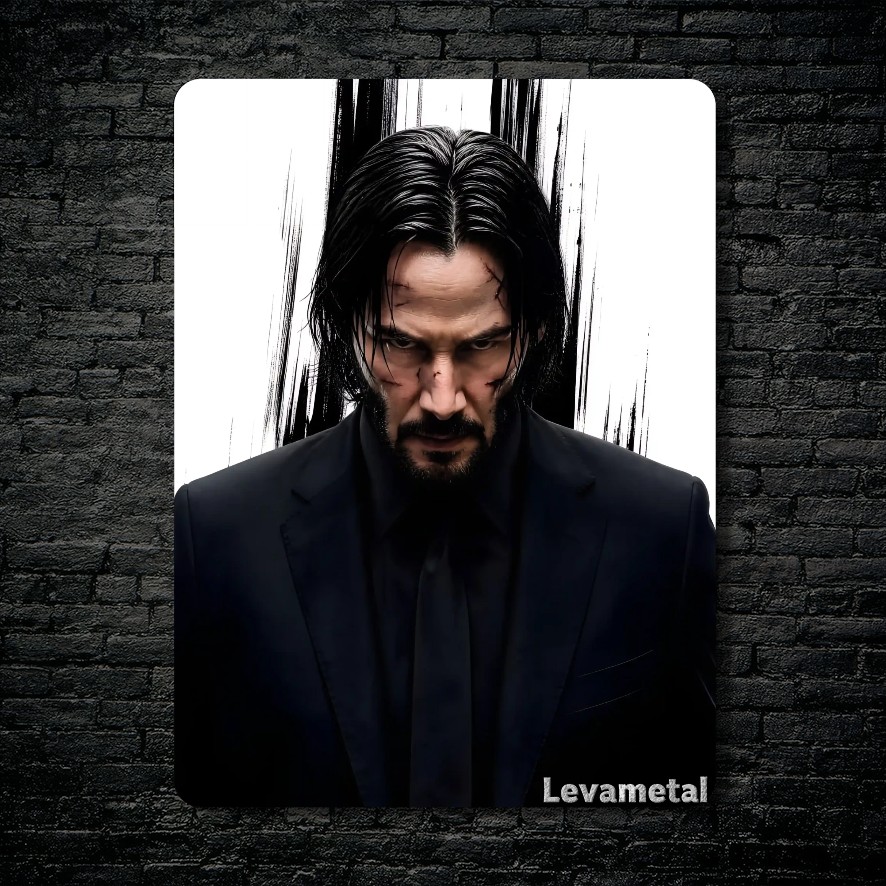 متال پوستر جان ویک jhon wick با کد E-566