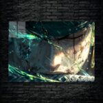 متال پوستر زورو Zoro از انیمه وان پیس One piece با کد E-590
