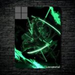 متال پوستر زورو Zoro از انیمه وان پیس One piece با کد E-602