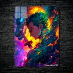 متال پوستر زورو Zoro از انیمه وان پیس One piece با کد E-607