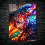 متال پوستر لوفی Luffy از انیمه وان پیس One piece با کد E-616