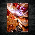 متال پوستر لوفی Luffy از انیمه وان پیس One piece با کد E-621