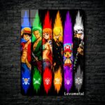متال پوستر انیمه وان پیس One piece با کد E-630