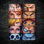 متال پوستر انیمه وان پیس One piece با کد E-638