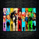 متال پوستر انیمه وان پیس One piece با کد E-640