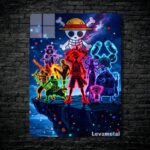 متال پوستر انیمه وان پیس One piece با کد E-645