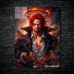 متال پوستر شنکس Shanks از انیمه وان پیس E-646 one piece
