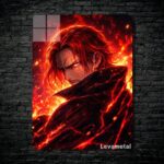 متال پوستر شنکس Shanks از انیمه وان پیس E-651 one piece