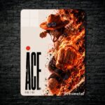 متال پوستر انیمه وان پیس One piece با کد E-656
