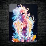 متال پوستر لوفی Luffy از انیمه وان پیس One piece با کد E-661