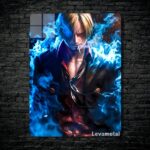 متال پوستر انیمه وان پیس One piece با کد E-677
