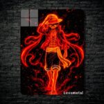 متال پوستر لوفی Luffy از انیمه وان پیس One piece با کد E-680