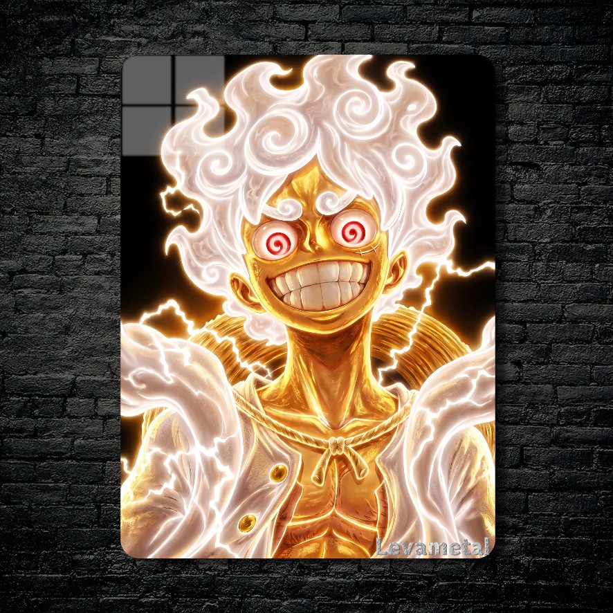متال پوستر لوفی Luffy از انیمه وان پیس One piece با کد E-681