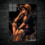 متال پوستر لوفی Luffy از انیمه وان پیس One piece با کد E-682