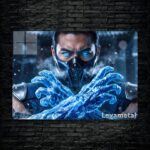 متال پوستر ساب زیرو Sub-zero از بازی مورتال کمبت Mortal Kombat با کد E-746