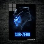 متال پوستر ساب زیرو Sub-zero از بازی مورتال کمبت Mortal Kombat با کد E-749