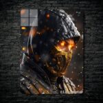 متال پوستر اسکورپیون Scorpion از بازی مورتال کمبت Mortal Kombat با کد E-768