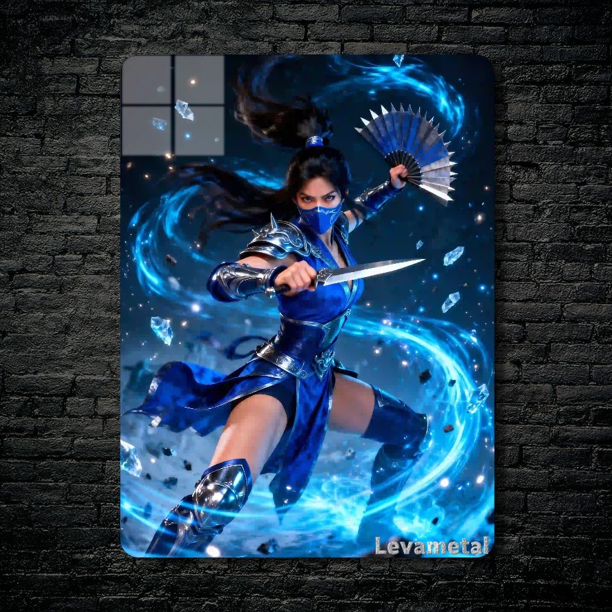 main-mockup-117902-1791143596.jpeg متال پوستر کیتانا Kitana از بازی مورتال کمبت Mortal Kombat با کد E-781